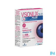 Visionlux Plus Oogdruppels Duo Fl 2 X 10ml