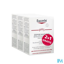 Afbeelding in Gallery-weergave laden, Eucerin Ph5 Wastablet Z/zeep 100g 2+1 Gratis
