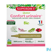 Afbeelding in Gallery-weergave laden, Superdiet Unidose 4 Comfort Urinewegen Bio 20x15ml
