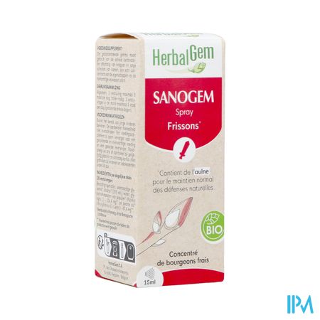 Herbalgem Sanogem Spray Bio 15ml