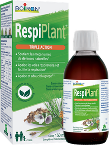Respiplant Siroop Neus&keel Nat.afweer150ml Boiron