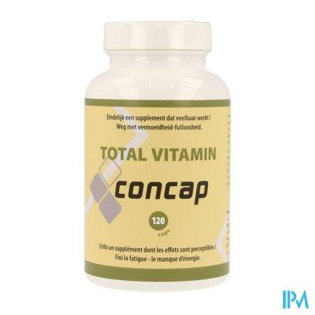 Concap Total Vitamin Caps 120