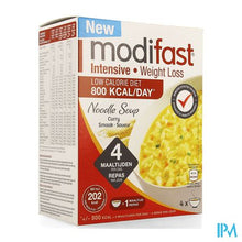 Afbeelding in Gallery-weergave laden, Modifast Intensive Noodle Soup Curry 220g
