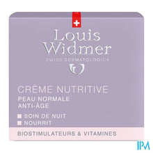 Afbeelding in Gallery-weergave laden, Widmer Nacht Nutritive Creme Parf 50ml
