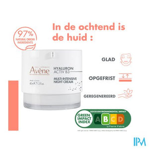 Avene Hyaluron Activ B3 Multi-intens. Nachtcr 40ml