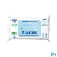 Mustela Reinigende Doekjes Water Z/parfum 60