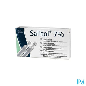 Salitol 7% Steriel Amp 60x4ml