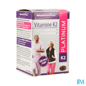 Mannavital Vitamine K2 Platinum Nf Caps 60