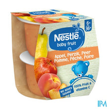 Afbeelding in Gallery-weergave laden, Nestle Baby Fruit Appel Peer Perzik 2x130g
