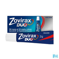 Zovirax Duo Creme 5% + 1% Tube 2g