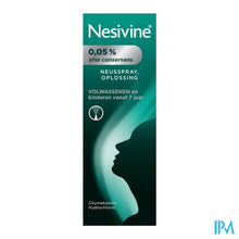 Afbeelding in Gallery-weergave laden, Nesivine 0,05% Sine Conserv Neusspray 10ml/ Maximaal 3 stuks
