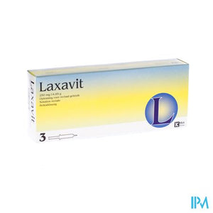 Laxavit Micro Enema Inj 3x12ml