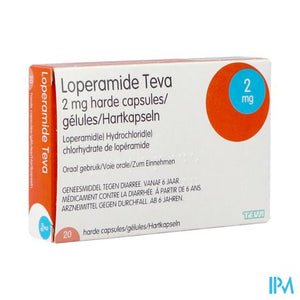 Loperamide Teva Caps 20 X 2mg