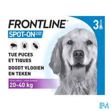 Charger l'image dans la galerie, Frontline Spot On Hond 20-40kg Pipet 3x2,68ml
