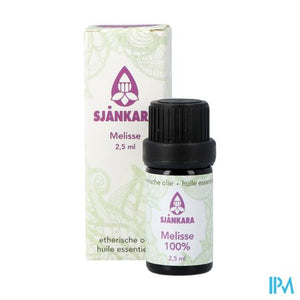 Sjankara Melisse 100% Ess. Olie Bio 2,5ml