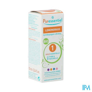 Puressentiel Eo Lemongrass Bio 10ml