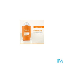 Afbeelding in Gallery-weergave laden, Avene Zon Spf50 Ultra Fluid Oil Control 50ml
