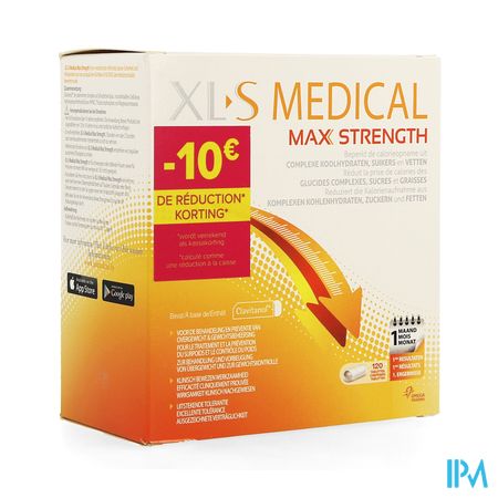 Xls Med. Max Strength Comp 120 Promo -10€