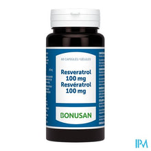 Afbeelding in Gallery-weergave laden, Resveratrol 100mg Caps 60 Bonusan
