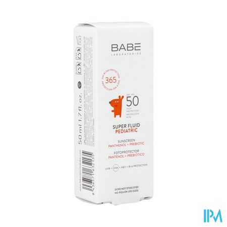 BabÉ Sun Pediatric Super Fluid Sunscr. Spf50 50ml