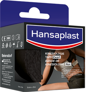 Hansaplast Kinesiologietape Zwart