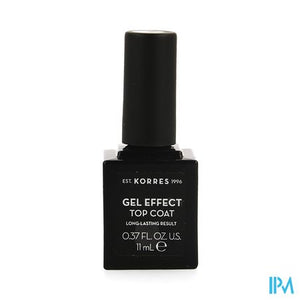 Korres Km Gel Effect Top Coat 11ml