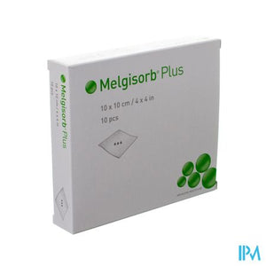 Melgisorb Plus Kp Ster 10x10cm 10 252200