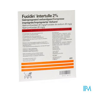 Fucidin Intertulle Compres 10x10cm