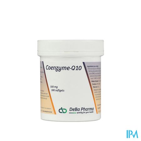 Q10 100mg Softgels 180 Deba