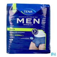 Afbeelding in Gallery-weergave laden, Tena Men Active Fit Pants Plus Blauw S/m 12 772512

