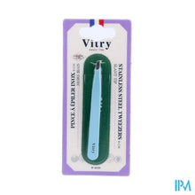 Charger l'image dans la galerie, Epileerpincet Prof. Schuin Inox Kleur
