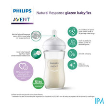 Charger l'image dans la galerie, Philips Avent Natural 3.0 Zuigfles Glas Duo2x240ml
