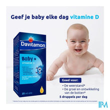 Charger l'image dans la galerie, Davitamon Baby Vitamine D Olie 25ml
