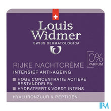 Afbeelding in Gallery-weergave laden, Widmer Iaa Rijke Nachtcreme N/parf Pot 50ml
