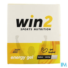 Afbeelding in Gallery-weergave laden, Win2 Energy Gel Banaan Perzik 18x40g
