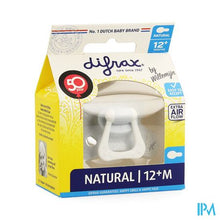 Afbeelding in Gallery-weergave laden, Difrax Fopspeen Natural12m+ Boy
