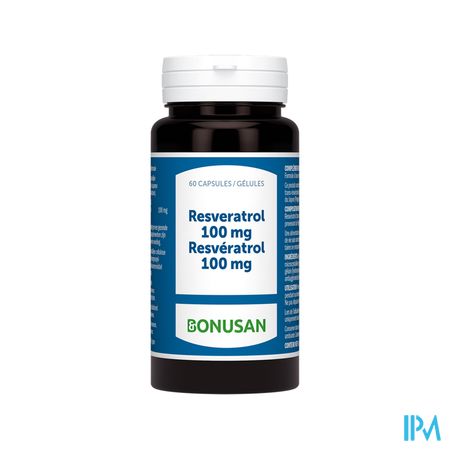 Resveratrol 100mg Caps 60 Bonusan