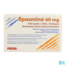 Charger l'image dans la galerie, Spasmine Caps 40 X 60mg
