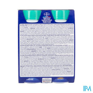 Delical Melkdrank Z/suiker Koffie 4x200ml