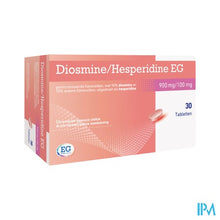 Afbeelding in Gallery-weergave laden, Diosmine+Hesperidine EG 900Mg+100Mg Tabl 30
