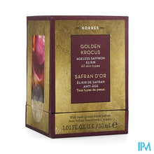 Load image into Gallery viewer, Korres Kf Elixir Gouden Krokus Saffron 30ml
