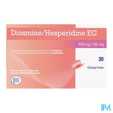 Afbeelding in Gallery-weergave laden, Diosmine+Hesperidine EG 900Mg+100Mg Tabl 30
