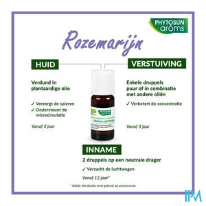 Phytosun Rozemarijn Fr-bio-01 10ml