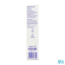 Afbeelding in Gallery-weergave laden, Sensodyne Extra Fresh Gel Tandpasta Tube 75ml Nf
