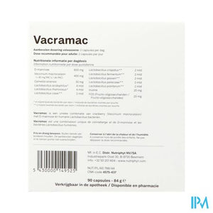 Vacramac 90 Caps 9x10 Nutriphyt