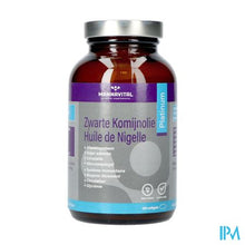 Load image into Gallery viewer, Mannavital Zwarte Komijnolie Platinum Softgels 120
