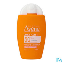 Afbeelding in Gallery-weergave laden, Avene Zon Spf50+ Ultra Fluid Eclat Radiance 50ml
