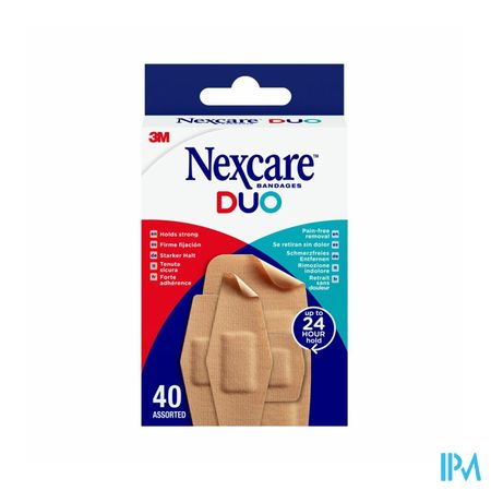 Nexcare 3m Duo Pleister Assorti 40