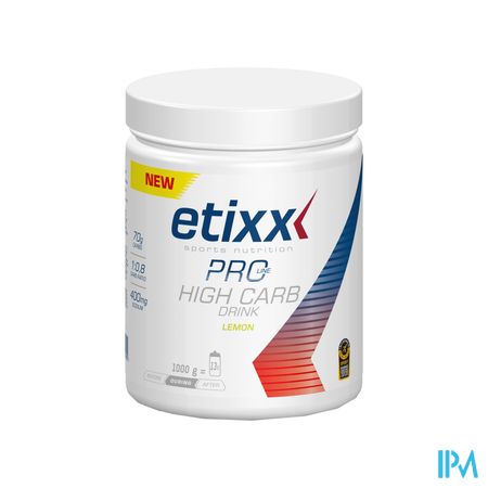 Etixx High Carb Drink Pro Line Lemon 1kg