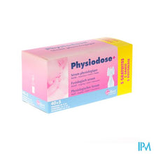 Load image into Gallery viewer, Physiodose Serum Fysio Ud Ster 40x5ml+5 Gratis
